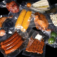 Sachet en nylon transparent pour aliments, scellable sous vide, personnalisé, co-extrusion, pour cuisson, thermoscellable, stockage, congélation, sac plastique