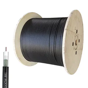 GYXTW Aerial and Duct 2-12 Core Fiber G.652 D Central Tube Fiber Optic Cable