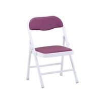 Chaise de salon moderne et mignonne, pliable, facile à transporter, avec cadre en métal et motifs créatifs, vente chaude