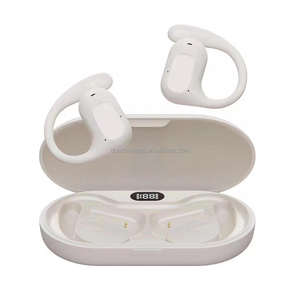 Auricolari da gioco wireless Bluetooth, cuffie sportive con custodia di ricarica per corsa e allenamento, neri - Product Image 4