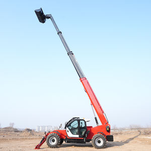 מלגזה חדשה מיני לשטח קשה 3-3.5 טון טלסקופית מנוע דיזל הנעה 4x4 תיבת הילוכים אוטומטית 12 מטר 14 מטר 18 מטר - Product Image 5