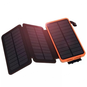 Batterie externe solaire multifonction grande capacité à charge rapide, étanche et portable pour l'extérieur - Product Image 4