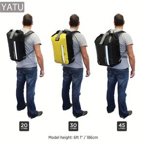 여행용 방수 백팩 야외 하이킹 캠핑 가방 헬스 등산용 도매 10L PVC 방수포 방수 백팩 - Product Image 3