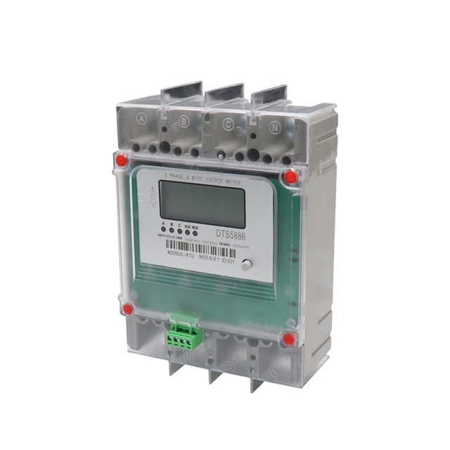 Energy Digital Meter WIFI Remote Control Smart Switch 3 Phase Smart Remote Wall-mounted Electric Energy Meter
