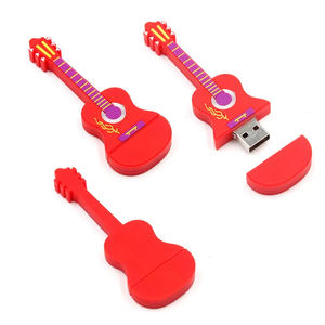 แฟลชไดรฟ์ PVC รูปกีตาร์การ์ตูนสีสันสดใสสำหรับคอนเสิร์ตสินค้าใหม่พร้อมอินเทอร์เฟซ2.0และ3.0รับประกัน1ปี - Product Image 6