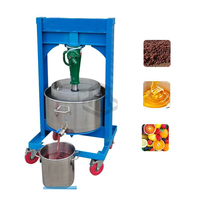 Commerciële Hydraulische Koude Pers Juicer Voor Fruit En Groenten Bananenwijn Maken Apparatuur