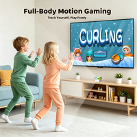 Boîtier TV de jeu Android 14 U12 alimenté par l'IA, Octa-Core, Wi-Fi 6, 64 Go, avec manette sans fil, pour streaming intelligent à domicile