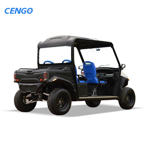 Xe điện bốn chỗ ngồi trên mọi địa hình với xe tiện ích nông nghiệp phía sau - Product Image 2