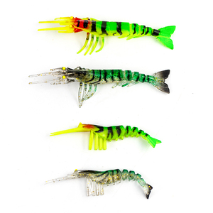 <span class=keywords><strong>Leurre</strong></span> souple en PVC imitation crevette de 2 pouces (50mm, 75mm) pour la pêche au bar et au groupé - OEM/ODM - Product Image 4