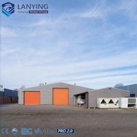 Almacén de Acero Prefabricado Personalizado, Construcción de Taller con Estructura Metálica Industrial