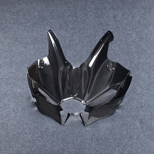 Convient pour <span class=keywords><strong>Kawasaki</strong></span> <span class=keywords><strong>H2</strong></span>/<span class=keywords><strong>H2R</strong></span> 2015-2024, ensemble complet de garde-boue en fibre de carbone modifiée, couvre-réservoir de carburant, déflecteur de vent - Product Image 6