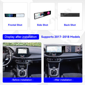 Autoradio stéréo ZWNAV Android 12.3+12.3 pouces pour <span class=keywords><strong>Hyundai</strong></span> I30 2017-2018 avec enregistreur radio automatique Carplay GPS Navigation DSP - Product Image 2