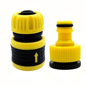 Conector Rápido para Manguera de Jardín de 25mm, Conexión de Manguera de ABS para Riego, Fácil de Instalar - Product Image 1