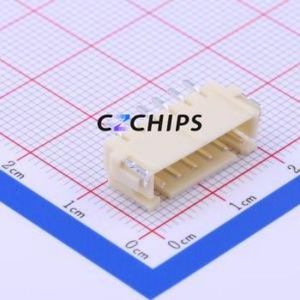S6B-XH-SM4-TB(LF)(SN) Wire-to-Board Pin Header SMD,P=2.5mm,Horizontal Mount Connector 1x6P 2.5mm Horizontal Mount XH - Product Image 1