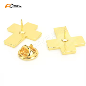 Pin cruzado de bandera, Colección trasera magnética, Pin de solapa de bandera de varios países, insignias de construcción de fama mundial, regalo para amigos - Product Image 6