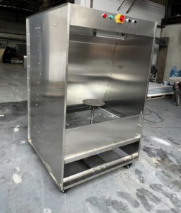 Cabina <span class=keywords><strong>di</strong></span> Verniciatura a Spruzzo con Tenda d'Acqua per Rimozione Polvere e Vernice Liquida, Certificata CE, Ecologica, 220V/380V - Product Image 3