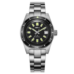 Montre de plongée automatique Heimdallr 300m 62MAS Vintage Lumineuse Étanche Saphir Acier Inoxydable Calendrier Plongeur Prospex SBDX019 - Product Image 1