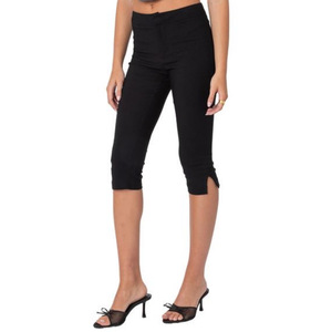 <span class=keywords><strong>Pantaloni</strong></span> da Donna alla Moda 2026 Stile Europeo e Americano a Vita Alta, Leggings <span class=keywords><strong>Skinny</strong></span> Elasticizzati, <span class=keywords><strong>Pantaloni</strong></span> Capri a Pois - Product Image 2
