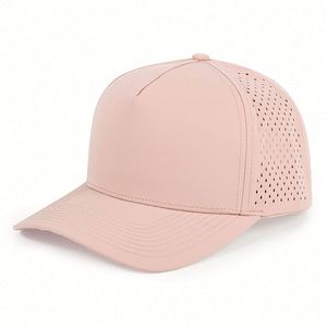 Wholesale Customized High Quality Waterproof <b>Baseball</b> Cap Laser Perforated Hat <b>Tee</b> Hole Waterproof Golf Trucker Hats - Product Image 4