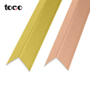 Toco L <span class=keywords><strong>bande</strong></span> à <span class=keywords><strong>angle</strong></span> droit pvc matériel de quincaillerie coin bord d'étanchéité mur rond garde protecteur moulage décoratif - Product Image 5