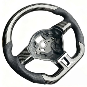 Volante de Fibra de Carbono de Alta Calidad para <span class=keywords><strong>Volkswagen</strong></span> Golf 6 GTI R32 Jetta MK5 MK6 Passat CC Scirocco Eos Beetle - Product Image 3