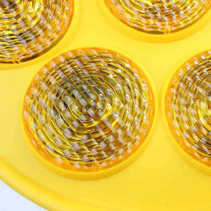 Luz Estroboscópica Solar para Barrera Vial, Luces de Seguridad Intermitentes a Prueba de Agua, Luz Solar Intermitente Tipo Girasol para Carreteras y Zonas de Trabajo - Product Image 4