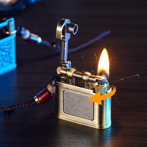 <span class=keywords><strong>ไฟ</strong></span><span class=keywords><strong>แช็</strong></span><span class=keywords><strong>ค</strong></span>น้ำมันก๊าดขนาดเล็กกะทัดรัดสวยงามพร้อมตัวเครื่องอัลลอยด์และที่จับยกสูงสไตล์น้ำมันโลหะแบบโบราณ - Product Image 3