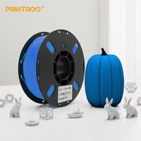 Filamen Sutra PRINTROO PLA 1.75mm 1kg Segel Vakum Anti Kusut Rendah Bau untuk Model Dekoratif DIY Berlampu