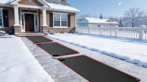 Tapis chauffants extérieurs en caoutchouc antidérapant pour allées et chemins en hiver, tapis chauffants en graphène pour l'extérieur - Product Image 6