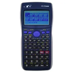 Kalkulator grafik multifungsi TX800, kalkulator grafis yang dapat diprogram cocok untuk sekolah, kantor, teknik, keuangan, pajak