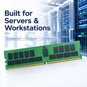 Pulled HMA84GR7AFR4N-UH 32GB <b>DDR4</b> 2400MT ECC Registered RDIMM Server <b>RAM</b> Memory Module for Data Center Enterprise Workstation - Product Image 1