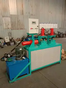 Fabrication de haute qualité hydraulique trois cylindres automatique fin de tuyau étranglement rétrécissement machine de réduction