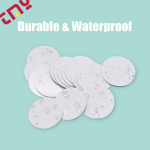 Rounded Small Cheap Programmable Mini Pvc Custom Printed White Blank 215 Smart NFC Chip Tag Label Sticker With Qr <strong>Code</strong> and Logo - Product Image 5