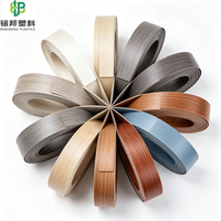Bande de bordure en PVC MINGBANG 0,4-3,0 mm, texture grain de bois, pour table, imperméable, flexible, durable, prix d'usine