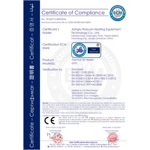 No Estándar de equipos de transferencia de calor calentador de aceite térmico para <span class=keywords><strong>el</strong></span> reactor de calefacción y laminador - Product Image 6
