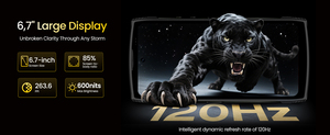 โทรศัพท์มือถือ LAGENIO Panther 2 Pro รุ่นทนทาน หน้าจอ 6.7 นิ้ว HD+ 120Hz ความจุ 8+256GB กล้องหลัง 50MP กล้องหน้า 8MP ชิปประมวลผล Unisoc T7250 แบตเตอรี่ 5150mAh รองรับการชาร์จเร็ว 18W - Product Image 5