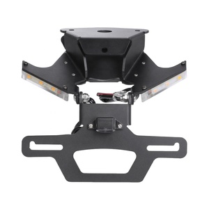 Phía Sau Đuôi Tidy Giấy Phép Tấm Chủ Với LED Lần Lượt Tín hiệu Tấm Ánh Sáng Plug & Play Kit Cho <span class=keywords><strong>Aprilia</strong></span> RS660 Tuono 660/V4 <span class=keywords><strong>Rsv4</strong></span> RS 660 - Product Image 1