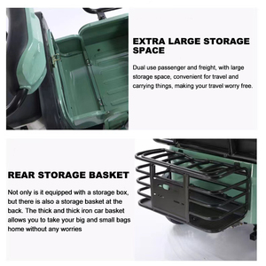 <span class=keywords><strong>Triciclo</strong></span> Elettrico Motorizzato per Trasporto Merci, Scooter Elettrico a Tre Ruote, <span class=keywords><strong>Bicicletta</strong></span> Elettrica per Passeggeri - Product Image 4