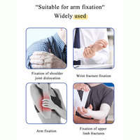 Attelle multifonctionnelle réglable pour épaule, coude et avant-bras, en tissu de coton, pour fixation post-opératoire des fractures – Approvisionnement direct usine
