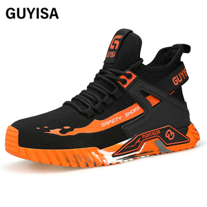 <span class=keywords><strong>Scarpe</strong></span> <span class=keywords><strong>Antinfortunistiche</strong></span> GUYISA alla Moda, Stivali da Lavoro Traspiranti con Punta in Acciaio per <span class=keywords><strong>Sport</strong></span> all'Aperto - Product Image 1