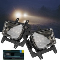 OVOVS Ensemble de phares antibrouillard pour pare-chocs avant sans ampoule pour BMW E30 Série 3 318i 325i 1985-1993