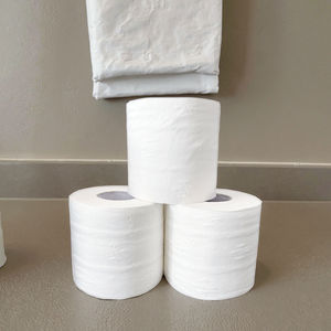 Profesyonel fabrika bambu tuvalet kağıdı 2-3 kat güçlü doku rulo toptan fiyata ev kullanımı için - Product Image 1