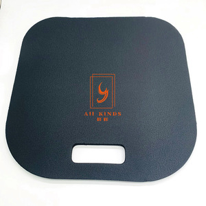 Alfombrilla de NBR Negra Personalizada para Arrodillarse, de 1-30 mm de Grosor, Antideslizante, para Ejercicios de Flexiones y Soporte en Entrenamientos de Fitness - Product Image 2