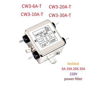 Filtro de Energía CA Monofásico de 220V CW3-6A/10A/20A/30A/-S CW3-6/10/20A-R CW3-10A-T CW3-20A-S CW3-10A-S - Product Image 4
