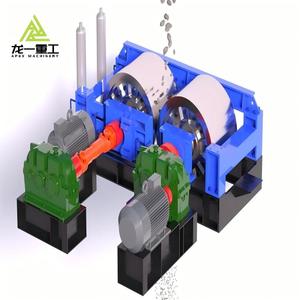 Concasseur à double rouleaux robuste CE 120tph pour le concassage de pierres dans les projets miniers de minerai de fer/cuivre, usine de concassage de pierres, moteur AC PLC, export <span class=keywords><strong>Vietnam</strong></span> - Product Image 2