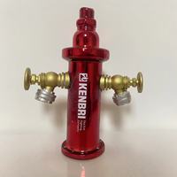 Mini ornement de poteau d'incendie, décoration rouge festive pour fête de Noël et cadeau d'affaires haut de gamme pour les équipes de sécurité