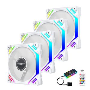 Lovingcool Factory OEM/ODM 3PIN 4PIN RGB <strong>Computer</strong> <strong>Fan</strong> 120mm DC 12V LED Cooling <strong>Fan</strong> <strong>Silent</strong> PC Electric Cooler <strong>Case</strong> <strong>Fan</strong> - Product Image 1
