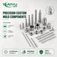 Componentes y Piezas de Herramientas de Precisión para Energía y Computación, de Acero Aleado para Dibujo, con Formas Especiales Complejas, Personalizados, de Alta Precisión ±0.001mm