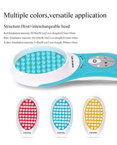 Máy trị liệu ánh sáng đỏ cầm tay Kernel KN-7000C, đèn <span class=keywords><strong>LED</strong></span> trị liệu màu đỏ, xanh dương, vàng, dùng cho điều trị mụn, giảm đau, trẻ hóa da - Product Image 4