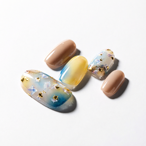 Gelup Miami - Juego de 24 Tiras de Gel para Uñas, Accesorio Premium para Arte de Uñas de Uso Diario, para Todo Tipo de Piel, Fórmula K Beauty - Product Image 1